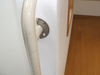 手すりのビス抜け