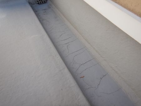 排水溝の劣化